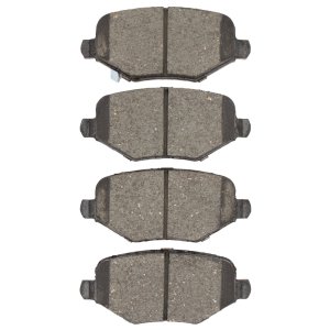 Chrysler Town & Country Brake Pads - Rear - R1 Concepts - Ceramic - `09-`16